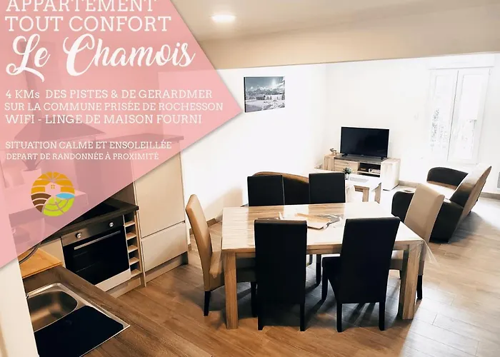 ⁂⁂ Le Chamois Cledicihome / Magnifique Vue Sur Les Montagnes / 4 Kms De Gerardmer ! ⁂⁂